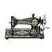 Odoria 1/12 Miniature Sewing Machine Dollhouse Decoration Accessories, Black