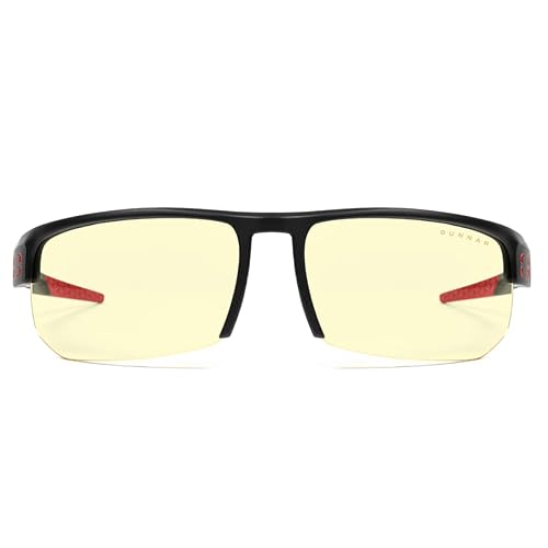 Miniatura 5 de Gaming Glasses  Blue Light Blocking Glasses  Torpedo 360Onyx by GUNNAR  65% Blue Light Protection & Sun Lens, 100% UV Light, Anti-Reflective To
