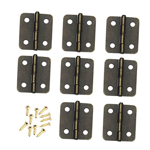 DIYEAH 250 Piezas Mini accesorios de bisagra bisagras con resorte bisagras de cierre suave bisagras del gabinete de cierre suave primavera minibisagras bisagras automáticas planchar