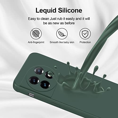 GiiYoon Case Compatible with Oneplus 11, Silky-Soft Touch Full-Body Protective Phone Silicone Case - Image 4