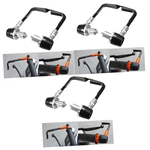 VALICLUD 3 Peças De Guidão De Motocicleta Protetores De Alavanca De Freio Cnc Guiador De Alavanca De