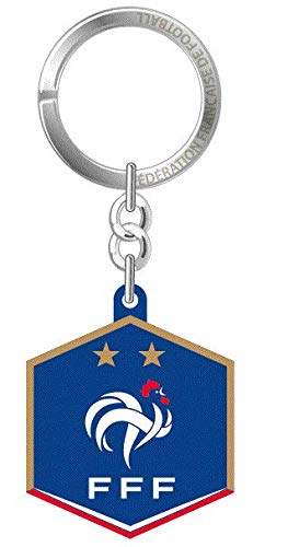 Fédération Francaise de Football Porte-clés Logo en PVC de la FFF