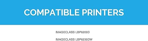 Miniatura 2 de LD Products Cartucho de tóner compatible de repuesto para Canon 126 CRG-126 CRG126 3483B001 (negro, paquete de 2) para uso en ImageClass LBP6200d y