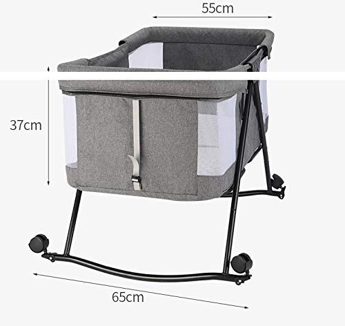 Lettino Multifunzione 4 In 1 Per Bambini - Pieghevole, Con Materasso E Zanzariera, Fino A 45 Kg - Foto 10