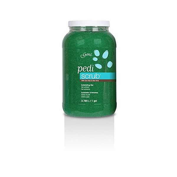 Gena Pedi Scrub Gel Gallon, 128 Fluid Ounce