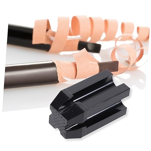 Sacapuntas para lápiz de cejas Healeved con diseño práctico para afilar cosméticos, 12 ud 6