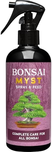 Bonsai Myst, 300ml - Foliar Feed Plant Spray for Indoor and Outdoor Bonsai Plants - Professional Grade Plant Food with Liquid Fertiliser & Essential Nutrients - Growth Enhancer & Pest Repellent