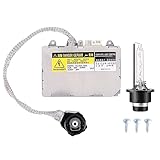 Hiolpen HID Headlight Ballast W/Igniter & D2S Bulb Suitable for Lexus ES300 ES330 GS300 GS400 GS430 IS300 LS430 RX300 RX330 RX350 RX400h SC430 KDLT002 DDLT002 85967-33010 Xenon Ballast Control Module