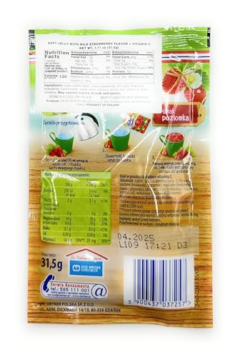 Dr Oetker Slodka Chwila Kisiel Wild Strawberry 5-pack 5x31.5g/5x1.1oz Eastern European Jelly Dessert - image 2