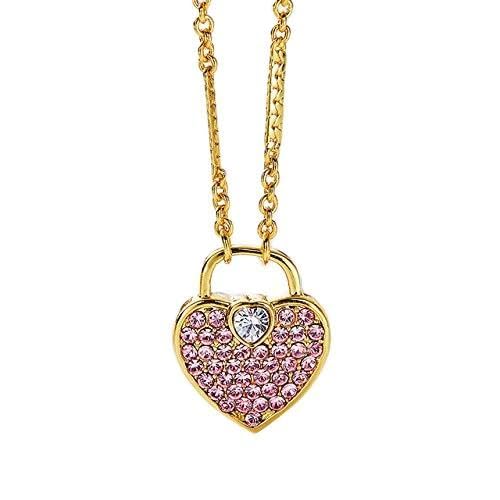 Collier cœur en cristal bleu pour illuminer vos tenues de soirée et mariages