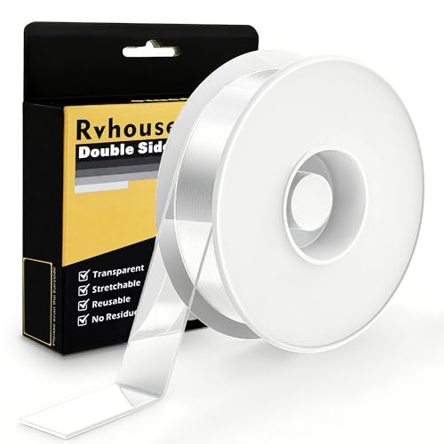 Rvhouse Heavy Duty Clear Nano Tape