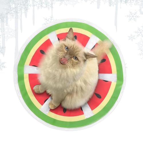 Vziguhk 犬の冷却マット、ペット冷却マット - 子猫の水感覚パッド | かわいいフルーツパターンクーラークッションパッドベッド犬と猫のための睡眠マットレス