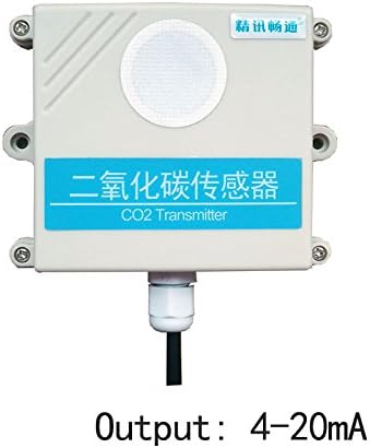 Jingxunchangtong Carbon Dioxide Transmitter High Accuracy Probe CO2 Sensor 4-20mA Output High Precision Transmitter
