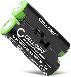 CELLONIC® GPS Battery Replacement for Garmin Striker 4 Oregon 600 600t, 650 650t 700 750 750t GPSMAP 64s Alpha 50 Atemos 50 Astro 430 320 010-11874-00 361-00071-00 2000mAh Capacity SatNav Sat Nav Navi Power Pack