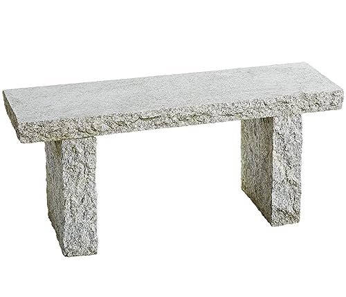 Dehner Gartenbank, 2-Sitzer, ca. 100 x 30 x 44 cm, Granit, grau Dehner Gartenbank, 2-Sitzer, ca. 100 x 30 x 44 cm, Granit, grau
