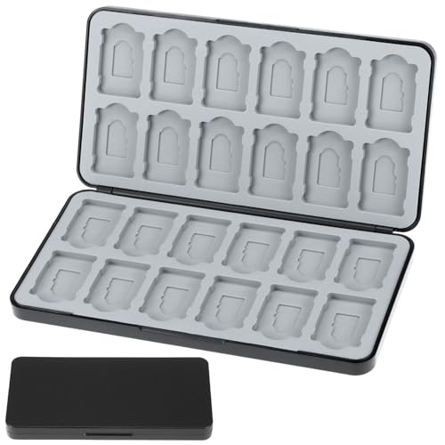 QWORK® Game Card Case Compatible with Switch Game Card with 20 Cards Slots & 20 Micro SD Cards Slots