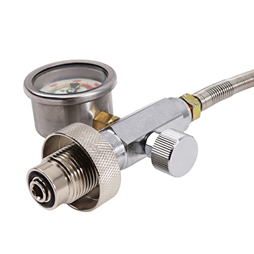 Yzibei New Upgrade HPA Fill Station Charging Adaptor Adaptor From Scuba Tank W/Din 232/300Bar Connector for PCP Refill - Image 8