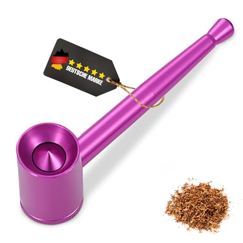 Mini pipe pure - En métal de qualité supérieure - Utilisation de produits à tabac - Nettoyage...