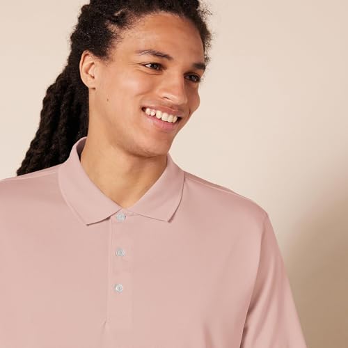 Image of Amazon Essentials Men's Regular-Fit Quick-Dry Short-Sleeve Golf Polo Shirt
