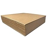Corrugated Cardboard Filler Insert Sheet Pads 1/8' Thick - 16 x 16 Inches for packing, mailing, and...