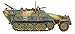 Warlord Games German Army Sd.Kfz 251/1 ausf D Hanomag halftrack - 1:56 / 28mm Plastic Scale Model Vehicle for Bolt Action Highly Detailed World War 2 Miniatures