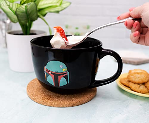 Tazón Taza de Cerámica Star Wars Boba Fett 24 oz miniatura 5