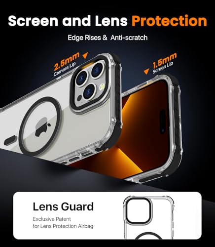 Coque Magsafe pour iPhone 15 Pro DEERLAMN fine et antichoc - 7