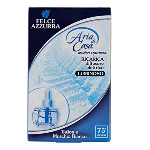 Felce Azzurra aria casa Talc Blanc Musc Recharge Diffuseur Electrique