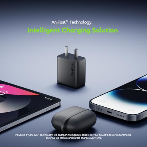 Image of Oraimo 25W GAN Charger | Ultra Fast Charging for Android, iPhone 16 /15 /14 /13 /12 /11 /X (Pro, /Plus /Max Series), Samsung, Google Pixel & Oppo, Vivo Other Type C Enabled Devices