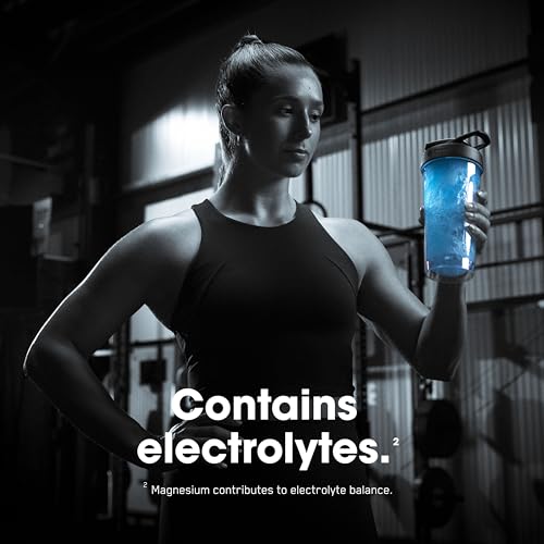 Optimum Nutrition ON Platinum Pump Pre-Workout, Intense Caffeine-Free Pre-Workout Food Supplement with Fruitflow, Beta-Alanine, L-Arginine, L-Citrulline, Blue Raspberry Flavour, 20 Servings, 380 g - Image 4