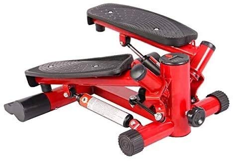 Leise Hydraulische Stepper Running Multifunktionale Abnehmmaschine Arm und Bein Pedal Trainer Fahrrad Laufband mit Kordelzug 912 (Farbe: Rot)