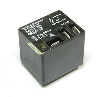 RR #64 1pc Potter & Brumfield T91S5D22-24 SPDT 24VDC 20A/10A PCB Mount Relay