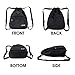 WANDF Drawstring Backpack with Shoe Pocket