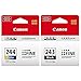 CANON PG-243 Black + CL-244 Color Ink Cartridge Bulk