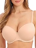 Fantasie Damen Smoothease Underwire Molded Bra T-Shirt-BH, Undurchsichtige, Natürliches Beige, 65D