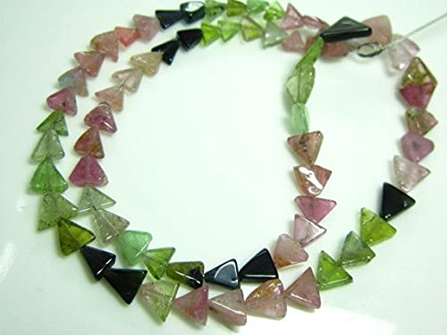 Tourmaline perles lisses de 5-7mm pour réparer et personnaliser vos bijoux