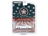 Collectibles 1976 Eldorado Convertible (Top Up) White with White Interior American Revolution Bicentennial Edition Anniversary Collection Series 16 1/64 Diecast Model Car by Greenlight 28140B