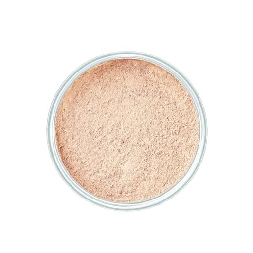 ARTDECO Mineral Powder Foundation - Schützendes, loses Puder in kompakter Form für ein ebenmäßiges, zart mattiertes Finish - 1 x 15 g