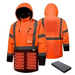 Orange-parka