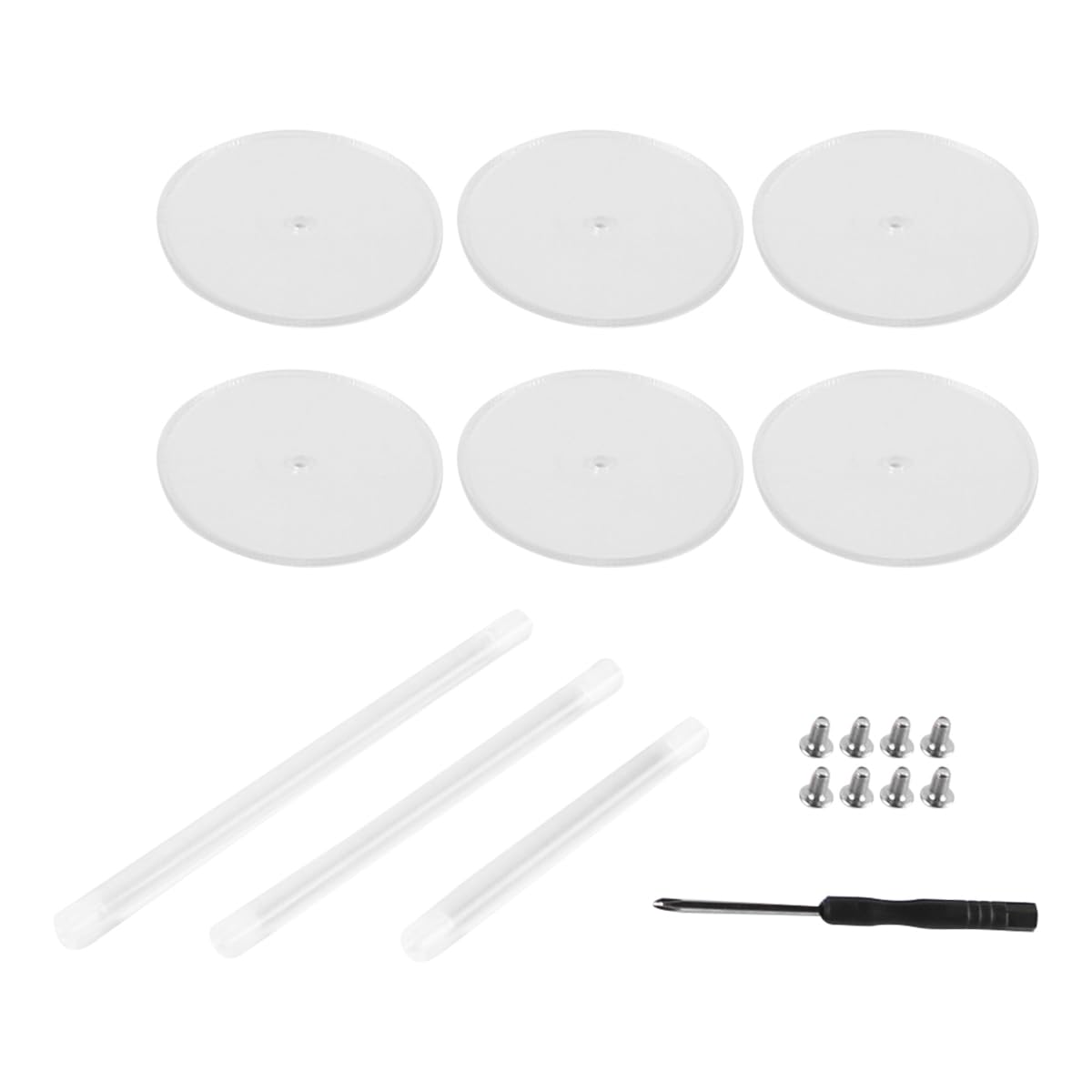 Muiltvoe 3 Pcs Acrylic Stands For Display Jewelry Watch Display Pedestal Riser Stands Desktop Dresser And Vanity Display Stand For Organisation And Decoration