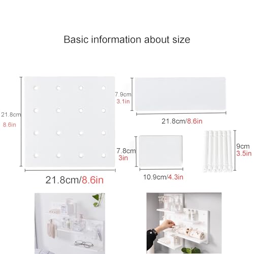 Kits de panneaux perforés en PP pour libérer l'espace des bureaux encombrés