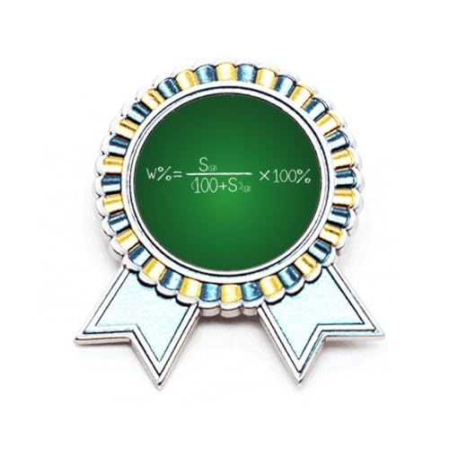 Broche Chestry Kowledge médaille en métal, cadeau pour enseignant
