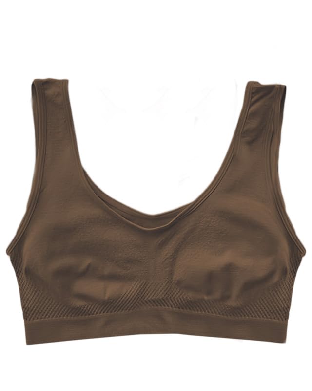 Seamless Air Bra: Stretchable, Non-Padded, Non-Wired Sports Bra for Women-image-13