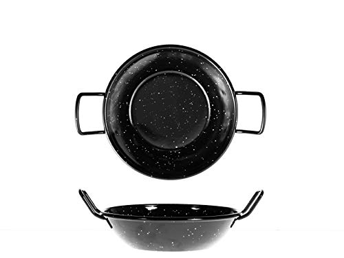 Vaello La Valenciana Sarten Honda esmaltada Asas 16 cm