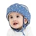 Casco Bebe Golpes, IULONEE Casco de Seguridad para Bebé Casco Antigolpes Bebe Infantil Ajustable Gateando Protección Gorra para Bebé Estrellado Azul