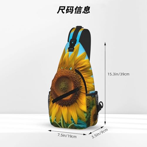 Bolso Sling para Hombre y Mujer, Bolsa de Hombro Casual miniatura 4
