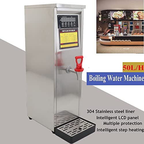 Yilikiss Electric Water Boiler And Dispenser Commercial 12L Full-Automatic Boiling Water Machine, Stainless Steel Liner And Lcd Display For Tea Coffee Shop Dessert Shop Hotel #TOP7