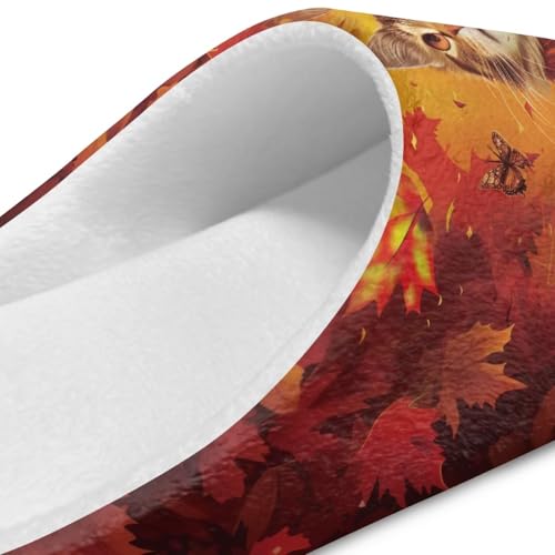 Women's Memory Foam Slippers Plush Soft Non-Slip Indoor Outdoor House Shoes Cozy Comfy Warm & Comfortable Sole Lightweight4