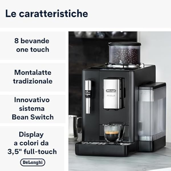 De Longhi Rivelia EXAM440.35.B Полностью автоматическая кофемашина для эспрессо 1 4 л