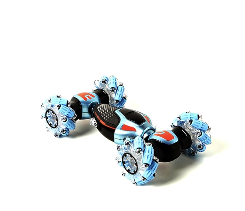 Image of Transform Stunt Remote Control Car (Lh-C048-3) for Boys 4-7 Age 8-12 Offroad Hobby Crawler Toy Hand Gesture Sensing Drift 360 Flips Double Sided Rotate Transform 4WD Vehicles